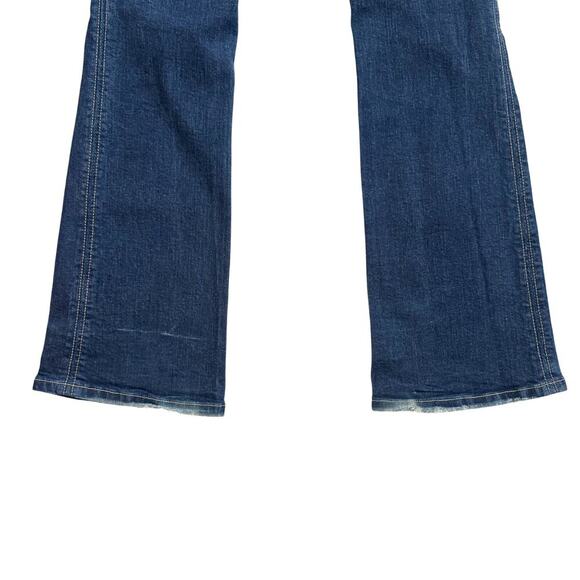 VTG Hudson Jeans Women's 28L Blue Vintage Bootcut Low rise Y2K 90s Made in USA - Picture 14 of 14